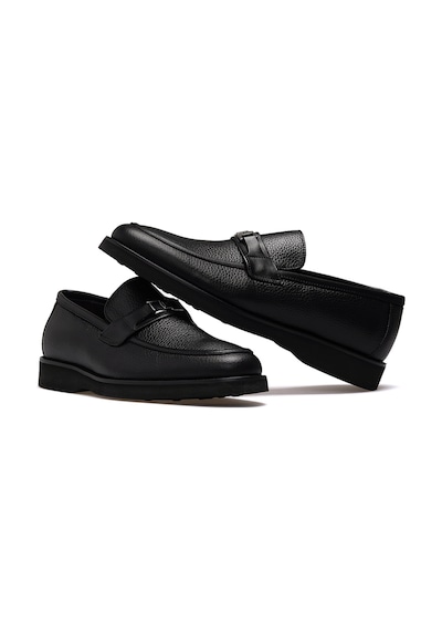 Pierre Cardin Erkek Hakiki Deri Loafer Hafif Ayakkabı 25k 119569 M Siyah Siyah