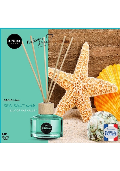Aroma Home Basic Line Sea Likit Koku Salt With Lily Of The Valley 50 ML