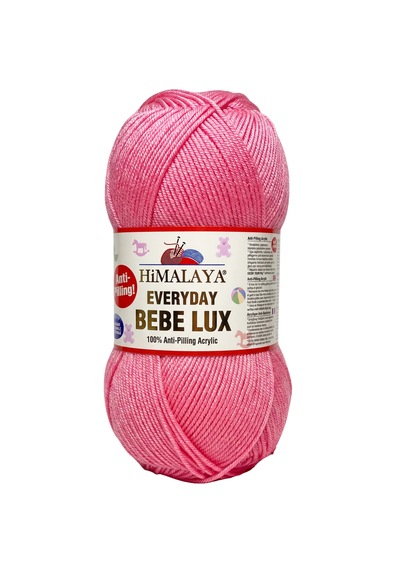 Himalaya Bebe Lux El Örgü İpi / Bebek Yünü 70433 (Pembe)