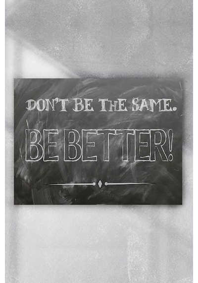 Dont Be The Same Girişimcilik Poster