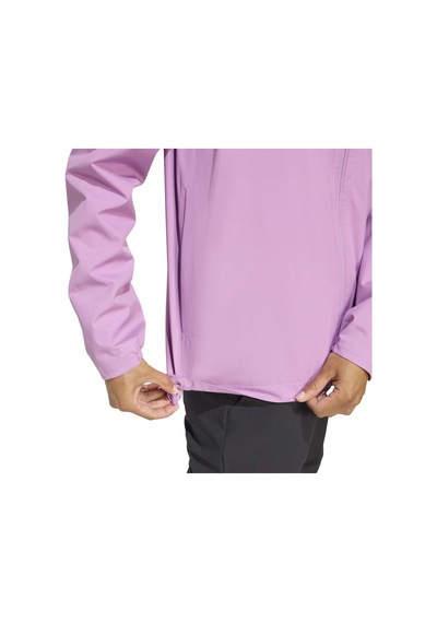 Adidas Essentials 2 Layer Rain Kadın Pembe Kapüşonlu Ceket Pembe