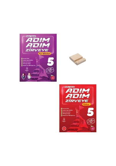 5. Sınıf Adım Adım Zirveye Fen Bilimleri Ve Türkçe