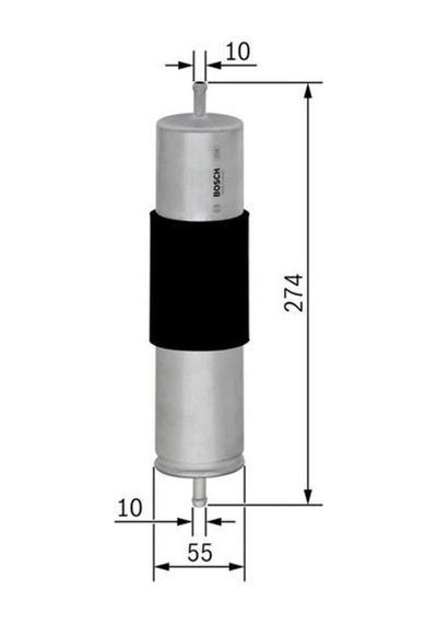 Bosch Yakıt Filtresi Bmw 318-318 COMPACT-318 TOURİNG-320-320 Touring 2.0L-330 3.0l 0450906450