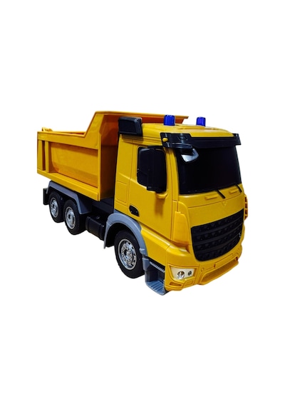 Uzaktan Kumandalı Şarjlı Damperli Kamyon 23 Cm 1:24 Ölçek 6 Fonksiyonlu Uzaktan Kumandalı İnşaat Aracı