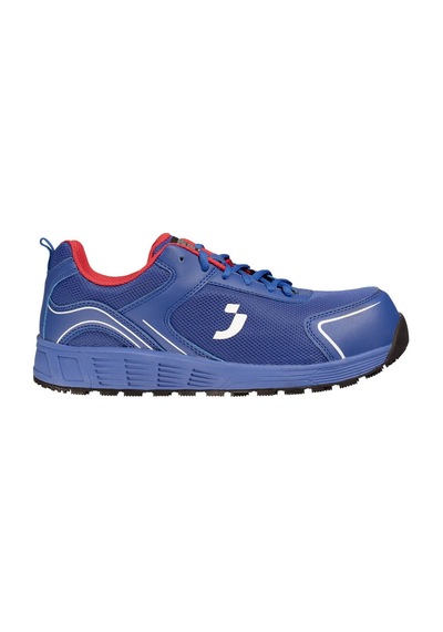 Safety Jogger Aak S1p Sr Esd Fo Hro Mavi İş Güvenlik Ayakkabısı Mavi-Kırmızı