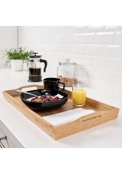 Ikea Fruktskal Tepsi, Bambu, 50x30 Cm