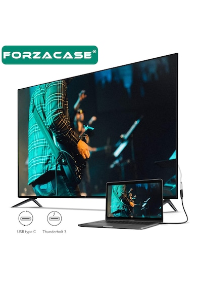 Forzacase Type-c Uzatma Kablosu 1 Metre Hızlı Şarj Ve Veri Aktarım Destekli - Fc1195 1 Adet