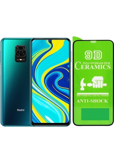 Xiaomi Redmi Note 9S Tam Kaplayan Seramik Nano Esnek Koruyucu Istemiyorum