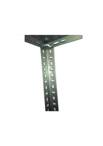 Raf Burada  4 Katlı 4'Lü Bitişik Galvaniz Çelik Raf.Depo,Dosya, Ar 43x75x200 cm- 0.70 mm