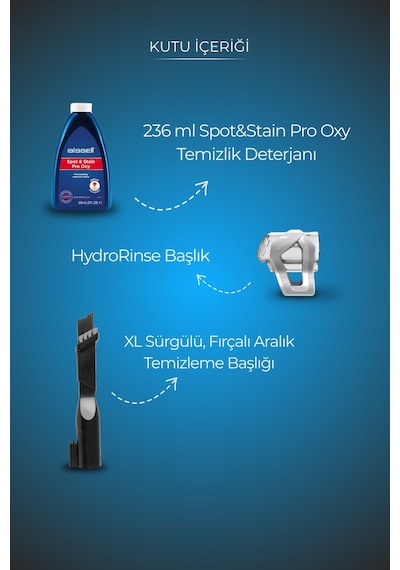 Bissell Spotclean Cordless Kablosuz Koltuk Yıkama Ve Leke Çıkarma Makinesi