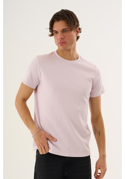 Alexandergardi Alexandergardı Dokulu Erkek T-shirt Lila