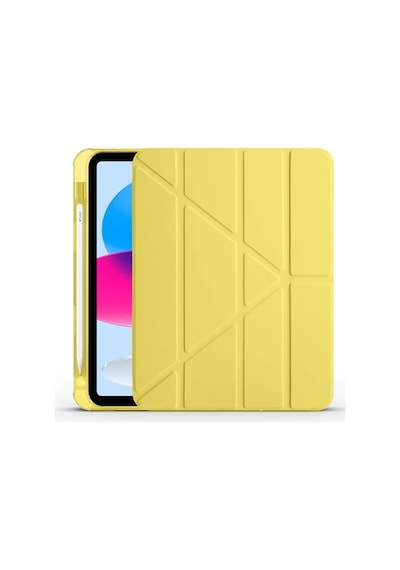 Samsung Galaxy Uyumlu Tab A11 8.7inç X130 Kılıf Kalem Bölmeli Trifolding Case X133 X135 135f
