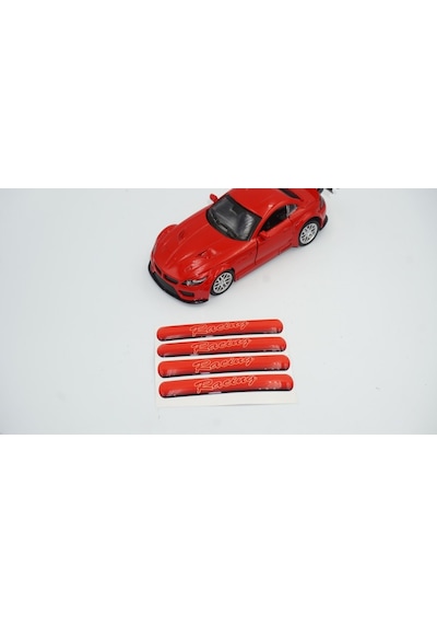 Racing Logo Damla Silikon Ayna Torpido Çamurluk Yanı Sticker