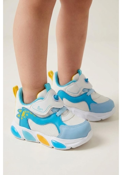 Cool Luna Erkek Çocuk Ortopedik Bebe Spor Ayakkabı Mavi