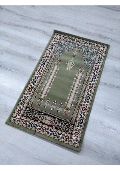 Saray Halı Namazlık Seccade S0557Y00 Yeşil 65X115 Cm