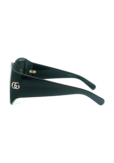 Gucci Gg 1402s 001 55 Kadın Kare Siyah Kemik Güneş Gözlüğü