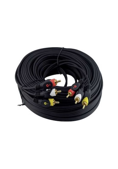 3 Rca + 3 Rca 20 Metre Kablo Powermaster