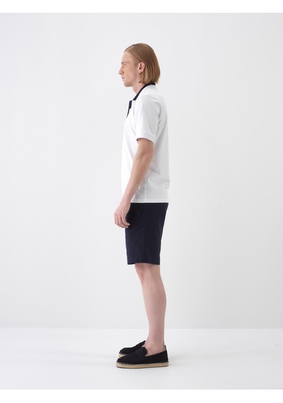 Xint Beyaz Pamuk Dokulu Slim Fit Tişört 502229