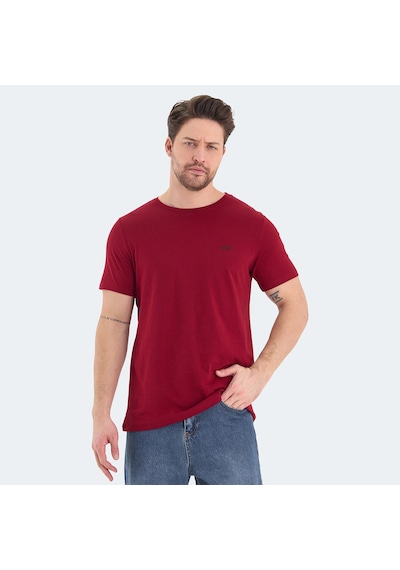 Slazenger ROSALVA Erkek  Bordo Tişört