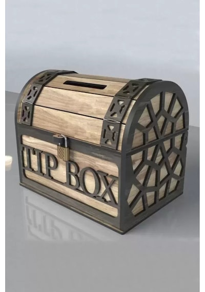 Klitli Tip Box Bahşiş Kutusu Ve Kumbara Sandık Tipi Tipbox Cn 81924936
