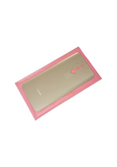 Tkgz - Mate 20 Lite Arka Kapak Cam Gold