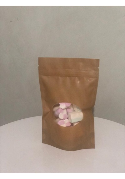 Kağıt Görünümlü Kilitli Saklama Poşeti Mini Boy 10 Adet 11x17 Cm - 200 Ml