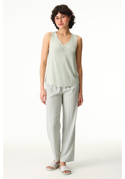 Penti Açık Yeşili Serenity Solid Atlet Pijama Üstü