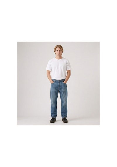 Levi's 501 Loose Erkek Jean Pantolon- 0007-- Kot Mavi