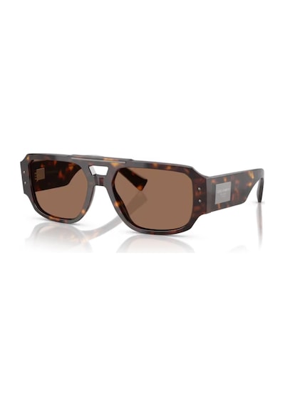 Dolce Gabbana Dg 4482 50273 57 Erkek Pilot Kırçıllı Kahverengi Kemik Güneş Gözlüğü Kahverengi