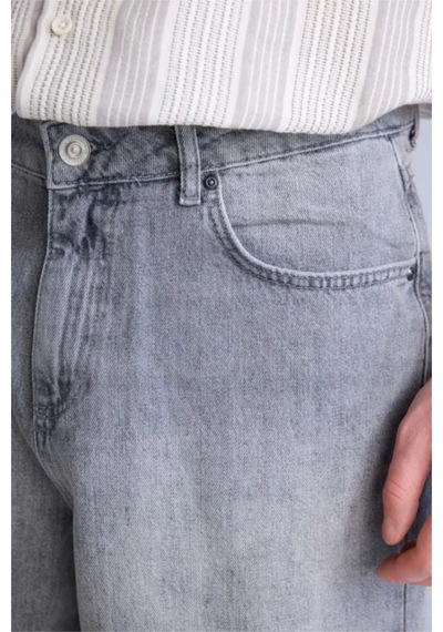 Defacto Straıght Fıt Cepli Jean Bermuda Şort H9802ax26smnm18 Gri-nm18