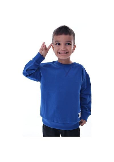 Erkek Çocuk Lacivert Sweatshirt %100 Pamuk 12 Ay 5 Yaş Rahat Kalıp Basic Günlük Üst Lacivert Erkek Çocuk Lacivert Sweatshirt %100 Pamuk 12 Ay 5 Yaş Rahat Kalıp Basic Günlük Üst Lacivert
