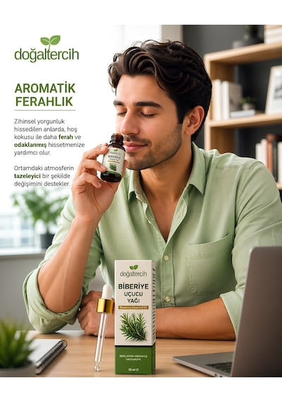 Doğaltercih Biberiye Uçucu Yağı 10 Ml