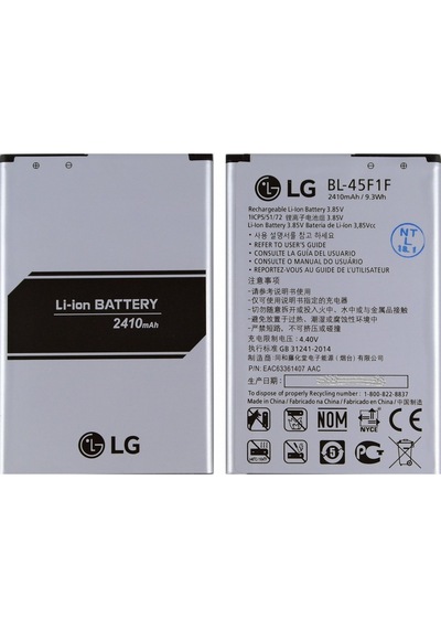 Lg K8 2017 Uyumlu Lg Bl-45f1f 2410 Mah Batarya