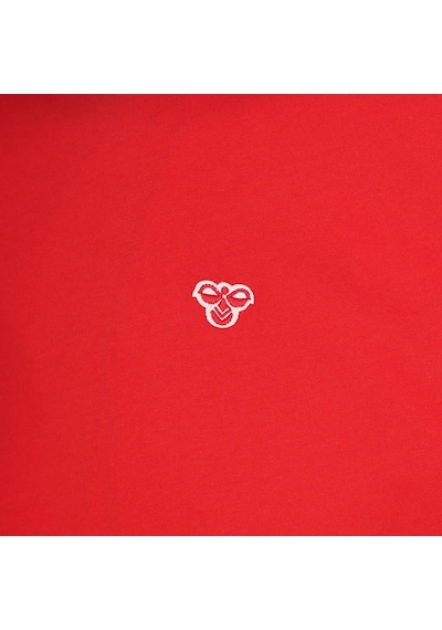 Hummel Hmlt-ıc Ico Regular Kırmızı Erkek T-shirt 911865-9829 Kırmızı