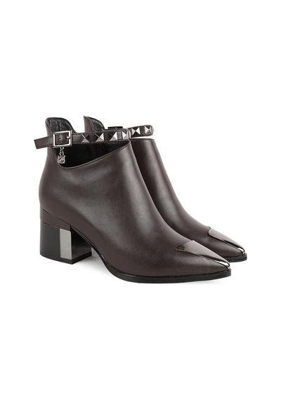 Kriste Bell Kadın Bot K26-0069 Kahverengi Metal Burun Zımbalı Kemer Detaylı Aynalı Kalın Topuk Fermuarlı Şık Abiye Bootie Kahve Kriste Bell Kadın Bot K26-0069 Kahverengi Metal Burun Zımbalı Kemer Detaylı Aynalı Kalın Topuk Fermuarlı Şık Abiye Bootie Kahve