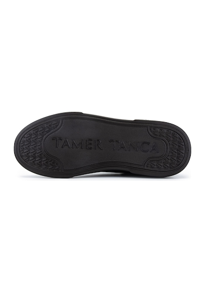 Tamer Tanca Erkek Hakiki Deri Kahverengi Taban Sneakers & Spor Ayakkabı 1212 2501 Erk Ayk Y26 Khv Tbn/khv Fltr Kahve