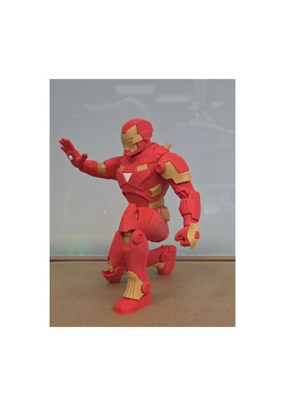 3d Ironman Demir Adam Figür 21cm Büyük Boy Kahraman
