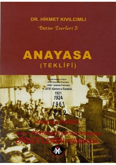 Anayasa (Teklifi)/Sosyal İnsan Yayınları/Hikmet Kıvılcımlı