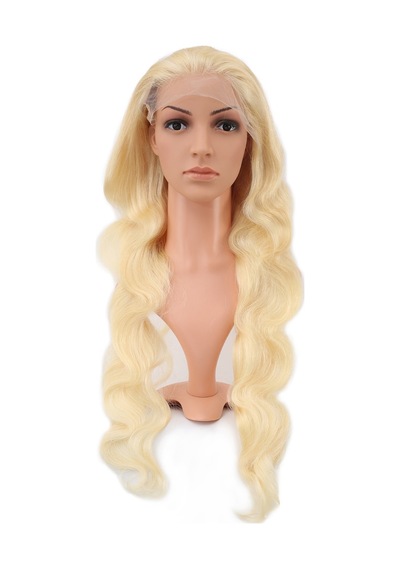 Gerçek Front Lace Dalgalı Platin Tül Peruk / 80/85cm - Ybve-758731 Karışık - Çok Renkli