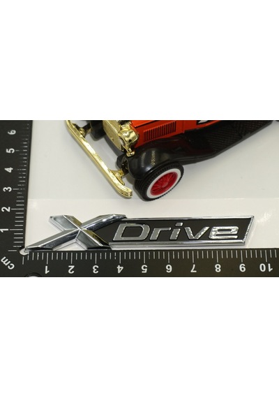 Dk Tuning X Drive Yeni Nesil Krom Metal Bagaj Logo Bmw İle Uyumlu