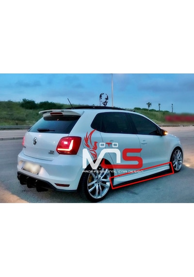 Vw Polo 6r Aero Marşpiyel Takım Fiberglass Boyasız