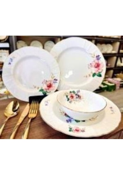 Roy Kıng Lıttle Garden 62 Prç. Yemek Takımı