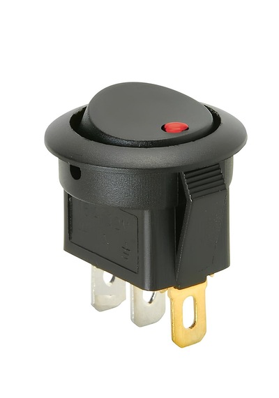 Aç Kapa Buton 12v Tekli Ledli
