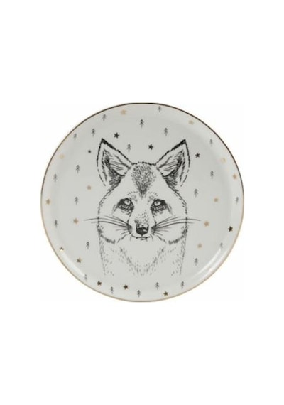 Porland Forest Fox Düz Tabak 20cm 04lfh000457