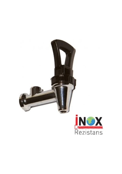 Üstten Basmalı Göstergeli Metal Semaver Musluğu