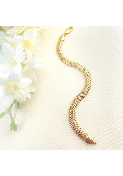 Kyver Kadın Bileklik Yassı Balıksırtı Model Kararmaz Xuping Vip Seri Ürün Rose 19 Cm Rose Gold Kyver Kadın Bileklik Yassı Balıksırtı Model Kararmaz Xuping Vip Seri Ürün Rose 19 Cm Rose Gold