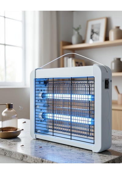 Çift Uv Işıklı Elektrikli Sinek Öldürücü 12w Uczzbz01-5