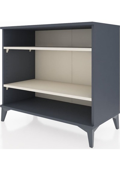 Hyperion Şifonyer 2 Raflı 88x44x80 Antrasit-aytaşı Antrasit