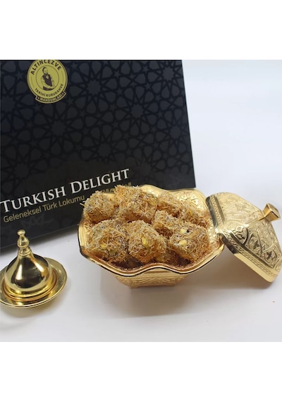 Altıncezve Kadayıflı Antep Fıstıklı Lokum 400 G