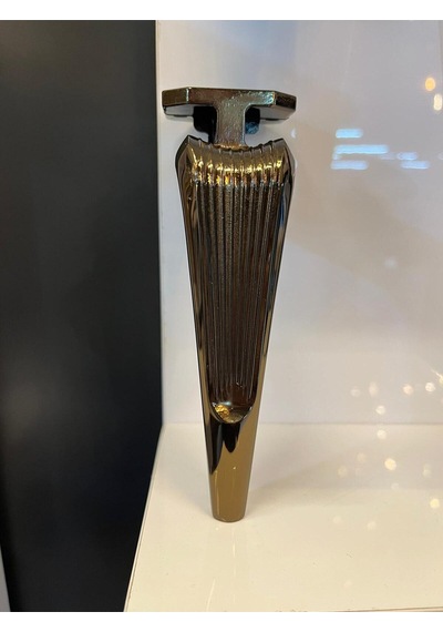 Legend X Metal Ayak 16cm Bronz Koltuk Puf Komidin Sehpa Dolap Modern Tv Ünite Mobilya Ayağı